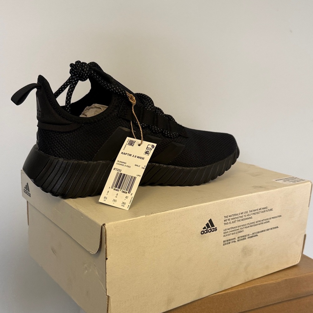 Adidas Men's Black Sneakers